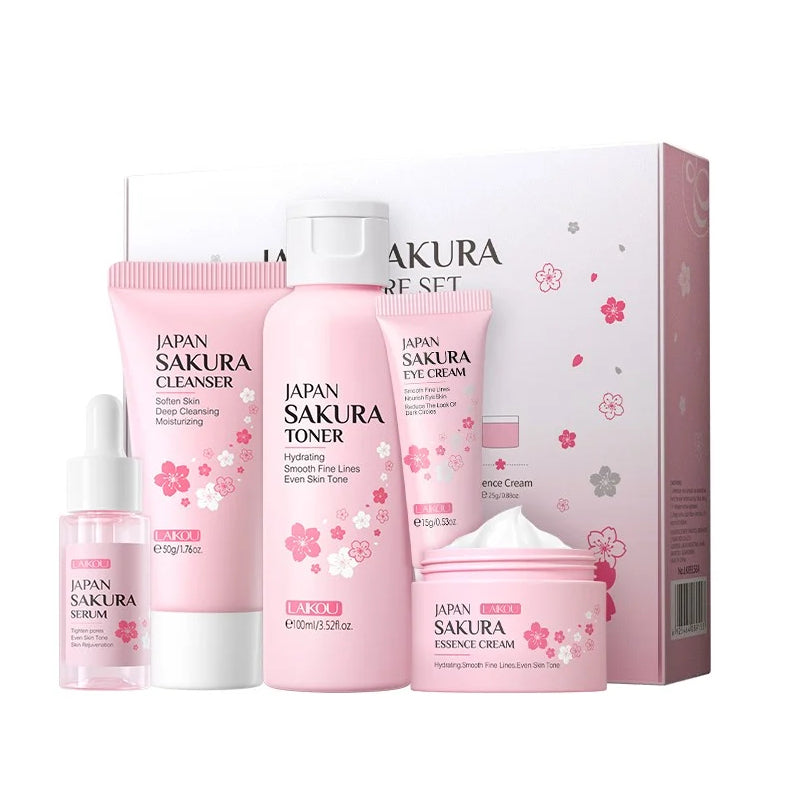 5-Piece Japan Sakura Skincare Set