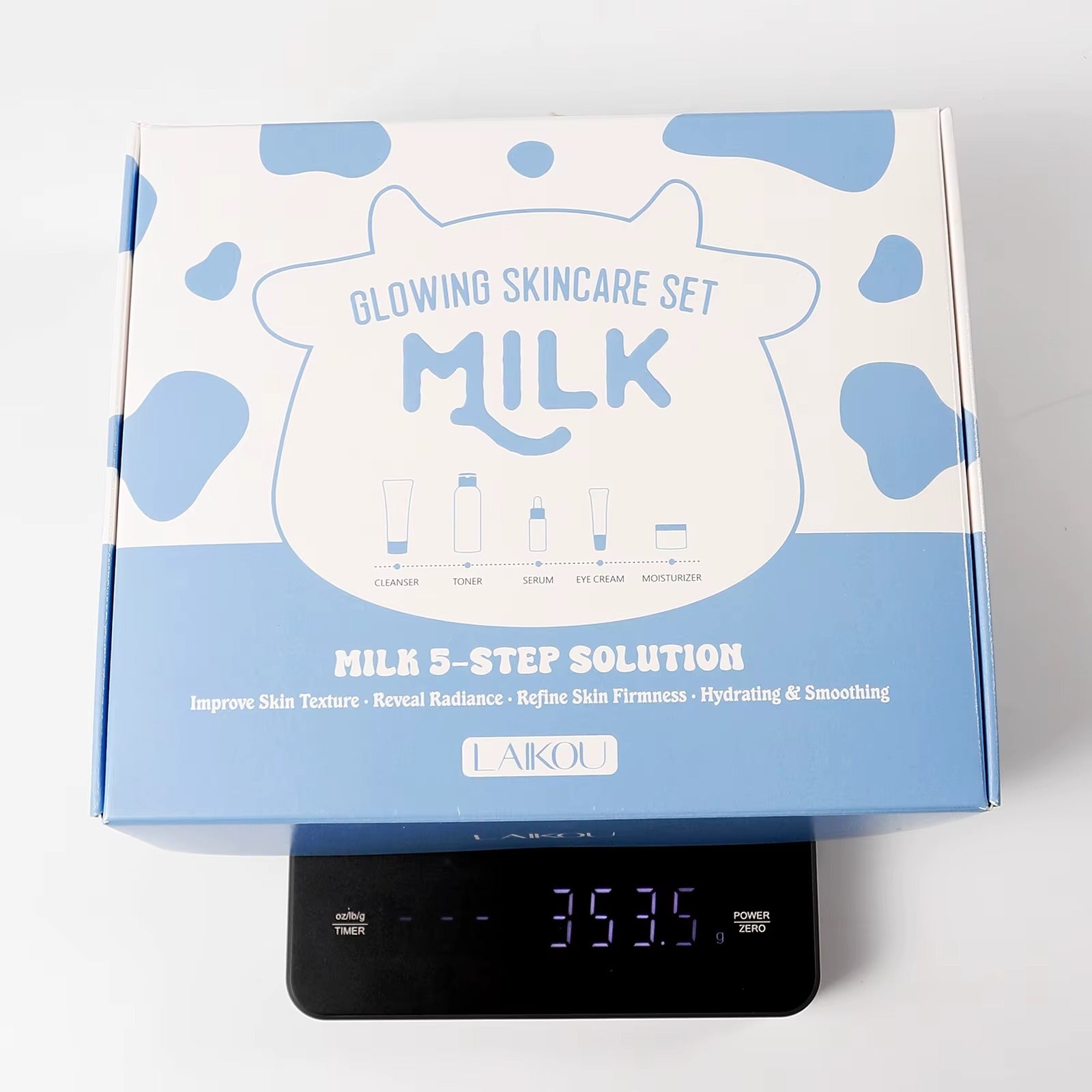 5-Step Milk Glowing Skincare Set