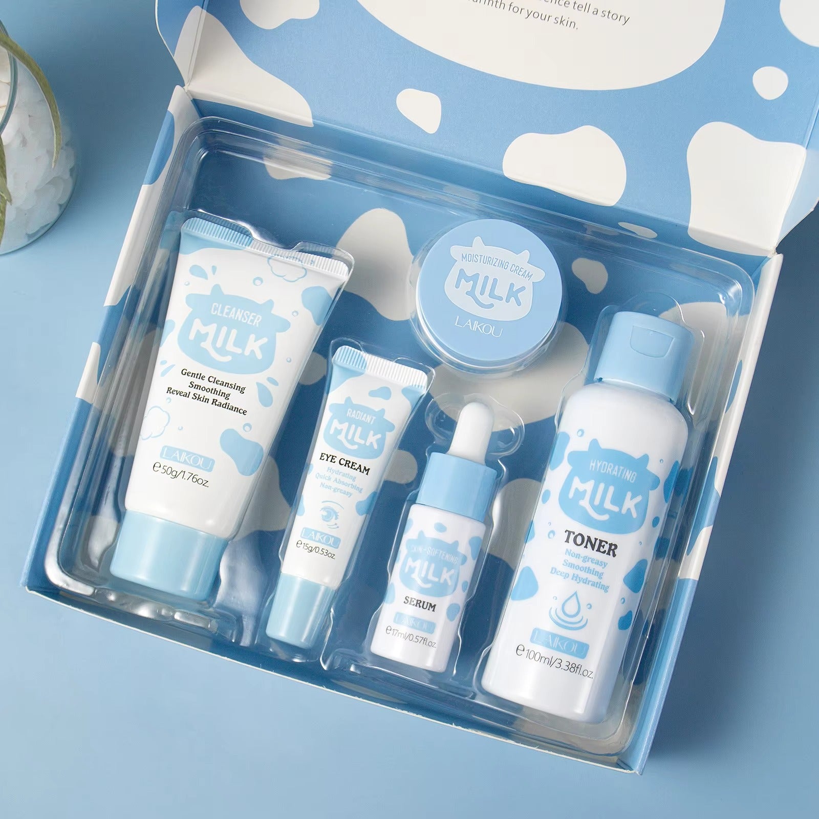 5-Step Milk Glowing Skincare Set
