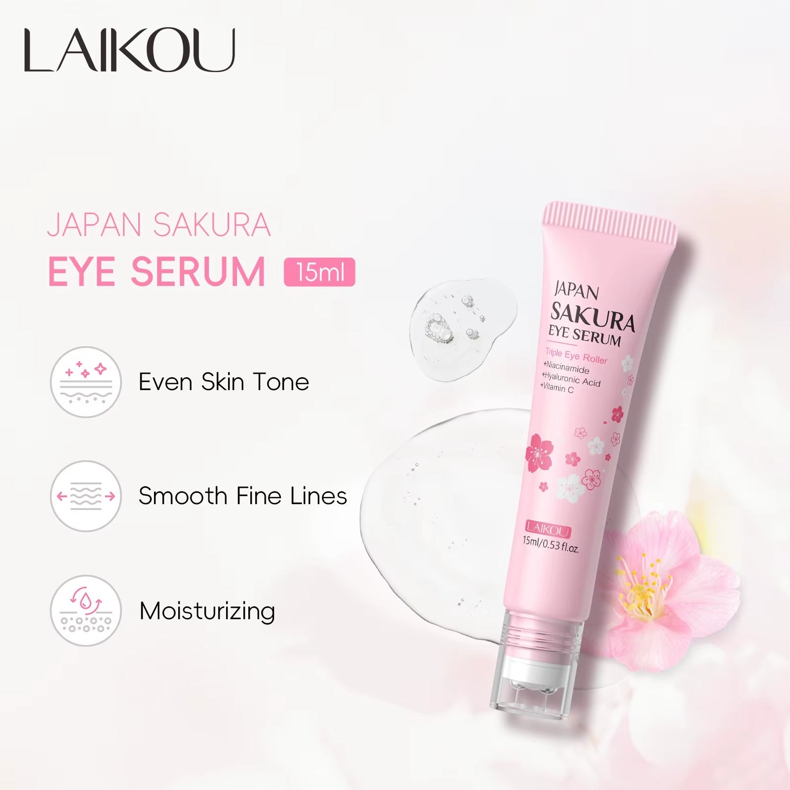 Triple Roller Japan Sakura Eye Serum