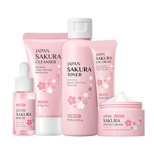5-Piece Japan Sakura Skincare Set